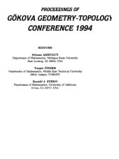 book Proceedings of Gokova geometry-topology conference 1994