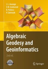 book Algebraic geodesy and geoinformatics