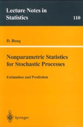 book Nonparametric statistics for stochastic processes