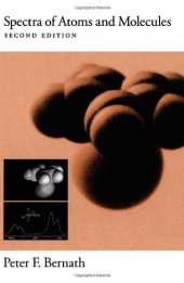 book Spectra of atoms and molecules