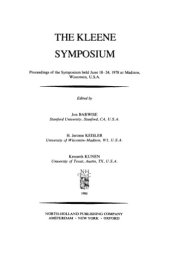 book The Kleene Symposium: Proceedings Madison, 1978