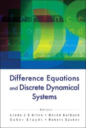 book Difference equations and discrete dynamical systems