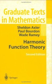 book Harmonic Function Theory