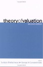 book Theory of Valuation