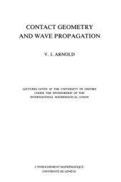 book Contact geometry and wave propagation