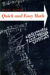 book Quick and easy math
