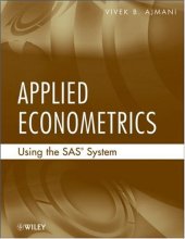 book Applied Econometrics Using the SAS System