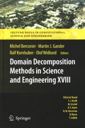 book Domain decomposition methods in science and engineering XVIII