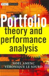 book Portfolio theory and performance analysis