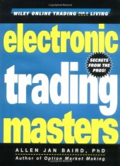 book Electronic trading masters