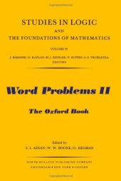 book Word Problems II: The Oxford Books. Proceedings Oxford, 1976