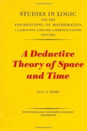 book A deductive theory of space and time (no TOC)