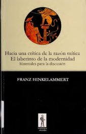 book Hacia una crítica de la razón mítica: el laberinto de la modernidad : materiales para discusión