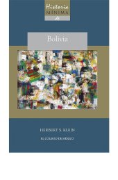 book Historia mínima de Bolivia