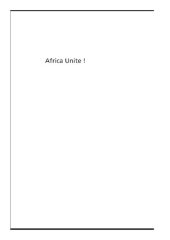 book Africa Unite ! Une histoire du panafricanisme