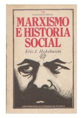 book Marxismo E Historia Social