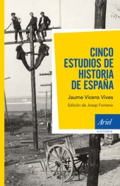 book Cinco estudios de Historia de España