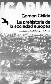 book La Prehistoria De La Sociedad Europea