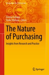 book The Nature of Purchasing: Insights from Research and Practice