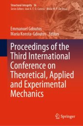 book Proceedings of the Third International Conference on Theoretical, Applied and Experimental Mechanics