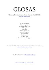 book GLOSAS - Vicente Parrilla - The complete sheet music