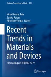 book Recent Trends in Materials and Devices: Proceedings of ICRTMD 2019