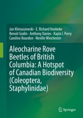 book Aleocharine Rove Beetles of British Columbia: A Hotspot of Canadian Biodiversity (Coleoptera, Staphylinidae)