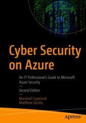 book Cyber Security on Azure: An IT Professional’s Guide to Microsoft Azure Security