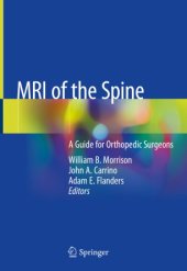 book MRI of the Spine: A Guide for Orthopedic Surgeons