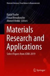 book Materials Research and Applications: Select Papers from JCH8-2019