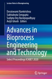 book Advances in Bioprocess Engineering and Technology : Select Proceedings ICABET 2020