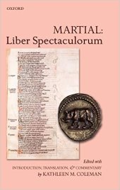 book M. Valerii Martialis Liber spectacvlorvm