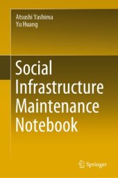 book Social Infrastructure Maintenance Notebook