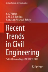 book Recent Trends in Civil Engineering: Select Proceedings of ICRTICE 2019