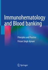 book Immunohematology and Blood banking: Principles and Practice