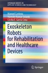 book Exoskeleton Robots for Rehabilitation and Healthcare Devices