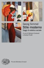 book Stile moderno. Saggi di estetica sociale