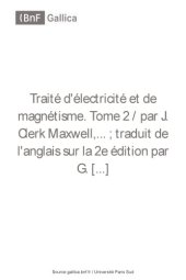 book Traité d’électricité et de magnétisme