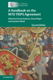 book A Handbook On The WTO TRIPS Agreement