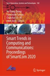 book Smart Trends in Computing and Communications: Proceedings of SmartCom 2020