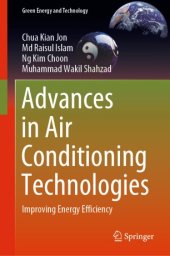 book Advances in Air Conditioning Technologies : Improving Energy Efficiency