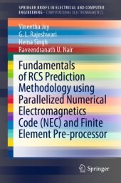 book Fundamentals of RCS Prediction Methodology using Parallelized Numerical Electromagnetics Code (NEC) and Finite Element Pre-processor