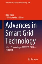 book Advances in Smart Grid Technology: Select Proceedings of PECCON 2019—Volume II