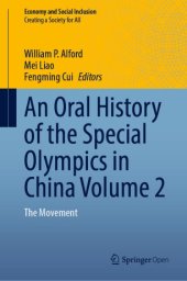 book An Oral History of the Special Olympics in China Volume 2: The Movement