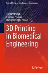 book 3D Printing in Biomedical Engineering