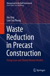 book Waste Reduction in Precast Construction: Using Lean and Shared Mental Models