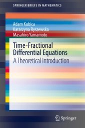 book Time-Fractional Differential Equations: A Theoretical Introduction