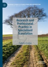 book Research and Professional Practice in Specialised Translation