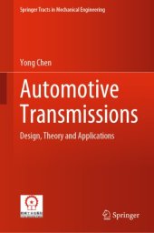 book Automotive Transmissions: Design, Theory and Applications