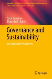 book Governance and Sustainability: International Perspectives